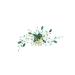 Emerald Green Crystal Hair Vine Wedding Hair Accessory Rhinestone Hair Piece for Bride Bridesmaid Girls