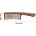 GENHAOSAN Hair Straightener Solid Wood Long Handle Comb Women's Rectangular Comb Bathroom Shower Comb Hair Care and Styling Tools Curly Hair Brush - Buy Online on GoSupps.com