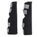 Hffheer 2pcs Dog Hind Legs Dog Knee Brace Support Dog Canine Rear Front Leg Hinged Hock Protector for Protection Against Injury and Sprain(M)