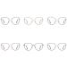 Shop Stylish Blue Light Blocking Reading Glasses for Men & Women - Anti Eyestrain Fashionable Computer Readers - 2.00 C1 - Buy Online on GoSupps.com