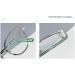 PARWANA Cat-Eye Blue Light Blocking Eyeglasses - Anti Eye Strain Computer Readers with Large Flat Light Mirror +200 in Purple-Golden | International Shipping - Buy Online on GoSupps.com