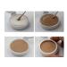 Luxurious Refillable Powder Taper Box - Portable Makeup & Liquid Primer Container with Air Cushion Sponge & Mirror - 15ml - Buy Online on GoSupps.com