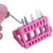 1pc Professional 16 Holes Nail Drill Bits Holder Display for Electric Bur Exhibition Displayer Manicure Nail Art Tools - (Color: RH) - Buy Online on GoSupps.com
