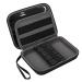 USA Gear Hard Shell Dart Case - Darts Carrying Case for Darts (8), Dart Tips, Dart Shafts, Dart Flights, and More Dart Accessories - Compatible with Soft Tip Darts and Steel Tip Darts (Black)