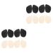 Healvian 8 Pairs Sponge Forefoot Pad Woman Shoes Women's Shoes Womens Heels Shoes Pads Heel Grips for Adjustable Shoe Filler Half Foot Pads Anti-Slip Insole Pad Comfortable High Heel Pads