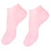 Beavorty 2 Pairs Sock Gel Booties Skin Protect Soles Skin Soles Gel Spa Stocking Humidor Gel Dry-Proof Foot Moisturizer for Dry Feet Lotion High Heels Women's Pink Sebs Moisture Absorption