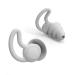 Reusable Safe Silicone High Fidelity Earplug  for Sleeping (Reduce 40dB)  Swimming  Studying  Concerts  Noise Cancelling and Hearing Protection (Gray)