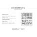 KADS Nail Stamping Plate TR006 - DIY Manicure Stencil Tools - Buy Online on GoSupps.com