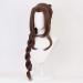 Final Fantasy VII Aerith Gainsborough Cosplay Wig - 100cm Pigtail Wavy Curly Hairpiece for Women - Buy Online on GoSupps.com