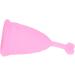 Portable Heart-Shaped Menstrual Cup for Women - Soft & Travel-Friendly Pink Cup - Eco-Friendly Period Solution - Buy Online on GoSupps.com