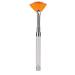 Nail Art Pen Dekaim Fan-Shaped Nail Art Pen Brush Glitter Flower Drawing Painting Gradient Pen Manicure Tool (White)