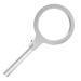 HD Magnifier 20 Times with Light Handheld Magnifying Glass for Inspection Soldering Needlework Repair Etc Good Times