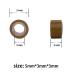 500 Pieces 5mm Micro Rings - Dark Blonde Silicone Hair Extension Links - Buy Online on GoSupps.com