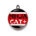 Wag-A-Tude Tags Ninja Cat Tag | FREE Personalisation