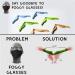 Boqqu Anti-Fog Nose Bridge Pads for Glasses - Silicone Accessories (3/5/10 Pieces) to Prevent Fogging - Buy Online on GoSupps.com