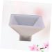 SEWACC Fondant Pyramid Resin Art Circle Silicone Mold Resin Casting Molds Adult Molds for Baking Pyramid Candle Mold Cake Mold Epoxy Pyramid Charms Ice Animal Moule De Manual Accessories White M - Buy Online on GoSupps.com