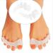 Flexible Toe Spreaders, Hammer Toe Straightener, Soft Toe Stretcher, Silicone Hammer Toe Corrector, Toe Separator for Bunions for Men and Women