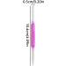Glass Cuticle Pusher Professional Manicure Stick Nail Cuticle Remover Tools Rosy Glass Cuticle Pusher Manicure Sticks Cuticle Remover Tool Nail Scraper Nail Cleaner Pusher Nail Polish Peeler - Buy Online on GoSupps.com