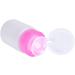 60 ML Pump Dispenser Bottle Nail Polish Remover Cleanser Dispenser Nail Art Tool 2 Colors Plastic Liquid Container with Flip Top Cap Empty Travel Containers for Cosmetic Lotion Face Toner(Pink) - Buy Online on GoSupps.com