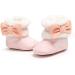RVROVIC Baby Plush Winter Snow Boots - Pink, 0-6 Months - Buy Online on GoSupps.com