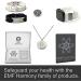 EMF Harmonizer Mobility+ Bracelet Waterproof Silicon Rubber EMF Protection Bracelet with Additional Energy Elements Personal EMF Protection Product with Dual Technology White One Size - Buy Online on GoSupps.com