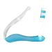 Rtauhife 10Pcs Sports Oral Folding Travel Camping Toothbrush Hiking Toothbrush Plastic Cleaning Tool B Light Blue