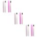 Mobestech 6 Pcs Toothbrush Set Household Toothpaste Small Toothbrush Lovers PP Raw Material