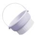 Ipetboom Sponge Purple Detergent Brush Cleaning Bowl Cleaning pad Silicone Makeup Brush Brush Cleaning mat Brush Makeup Brush TPR Sink mat Makeup Brush Sink mat Gloves Clean