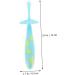 Gatuida 4pcs Baby Food Grade Silicone Toothbrush - Non-Slip Cleaning Brush for effective Oral Care - Buy Online on GoSupps.com