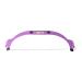 Eyebrow Mapping Tool Simple Adjustable Eyebrow Ruler Set Foldable for Salon (Purple)
