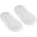 Silicone Moisturizing Gel Socks for Cracked Skin Care Full Length Foot Protector 1 Pair CN 37-40 White (L) - Buy Online on GoSupps.com