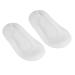 Silicone Moisturizing Socks 1Pair Soft Gel Socks for Moisturising Feet Non-Slip Silicone Socks for Women Men Deep Moisturising Full Foot Care Anti-Cracks Protective Socks(S)