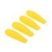 Brishow Long Ballerina False Nails - Pure Color Acrylic Press-On Full Cover Nails (Yellow) - 24 Pieces for Women & Girls - Buy Online on GoSupps.com
