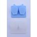Flip Top Contact Lens Case - 2-Pack Light Blue/Clear $25+ Orders