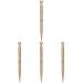 Fomiyes relaxing deep salon acupuncture pencil beauty hand measuring massage golden tool wearable earplugs Face mass layer reflex zone tissue professional handheld 12.5x0.8cmx4pcs goldenx4st