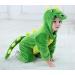 Alltops Baby Toddler Cartoon Dinosaur Jumpsuit Romper | Flannel Animal Pajamas Onesie | Green Dinosaur 18-24 Months - Buy Online on GoSupps.com