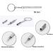 Eyeglass Repair Kit with Silicone Hinge Rings, Grips, and Screwdriver - Black - Buy Online on GoSupps.com