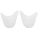 BAOBLAZE Soft Lace Sauce Gel Toe Cap Pads - Silica Gel Protection for High Heel Ballet Shoes | Comfort & Pain Relief - Buy Online on GoSupps.com