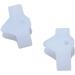 Yileegoo Silicone Toe Separator for Hammer Toe Relief | Metatarsalgia & Claw Toe Solution | Osteotomy Band (White) - Comfortable Fit - Buy Online on GoSupps.com