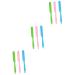 Beavorty 9 STK hair removal pen made of silicone make-up applicator Waxhols Applicator Hair removal Spatel silicone spatula hair removal with wax stick wax stick made of silicone mini