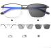 Riccie Varifocal Glasses for Men - Anti-Blue Light Photochromatic UV400 Presbyopic Sunglasses Diopter +1.0 to +3.0 - Buy Online on GoSupps.com