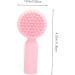 Didiseaon Silicone Face Brush Silicone Handheld Face Brush Exfoliating Face Scrubber Facial Scrub Brush Silicone Scrubber Silicone Face Scrub Face Scrubbers Pores Silica Gel 3d 11x5cm Pink - Buy Online on GoSupps.com