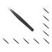 10 set Stainless Steel Women Nail Art Tweezers Clamping Tools Universal Simple Rhinestone Picker Picking Tweezer Manicure Accessory 10 Set Multicolour