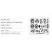 KADS Nail Stamping Plate Chinese Style Nail Art Stamp Template DIY Image Template Manicure Stamping Plate Stencil Tools (CN007) - Buy Online on GoSupps.com