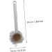 Double Sided Body Exfoliator Brush for Shower and Bath | Healeved Body Scrubber - Buy Online on GoSupps.com