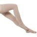 PEDIMEND Open Toe Thigh High Compression Stockings (2PAIR - 4PCS) | Gradient Compression with Silicone Band | Reduce Varicose Veins Promote Blood Circulation | UNISEX | Foot Care BEIGE Beige