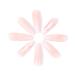 Handcess Coffin Shiny Artificial Nails - Long Ballerina Press Nails in Pink Gradient with Flames | 24 Full Cover Acrylic Nails for Women & Girls - Buy Online on GoSupps.com