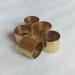 FICUS GIFT Set of 5 Solid Brass Ferrules Collars Ring Shaft Walking Stick-Spare Part Accessories for Wooden Sticks-Walking Cane