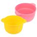 Minkissy 2 x silicone wax containers for children cosmetics depilatory growth simple wax melting bowl interior pot silicone wax warmer liner hair removal mask bowl