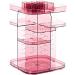 ARMA RAM Rose Pink 360 Rotatable Makeup Organizer - Adjustable Crystal Cosmetic & Perfume Stand for Bathroom & Bedroom - Buy Online on GoSupps.com